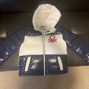 Benetton Winter Coat Size 6 - 7 Youth